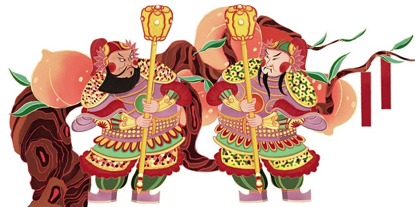 门神:神荼、郁垒